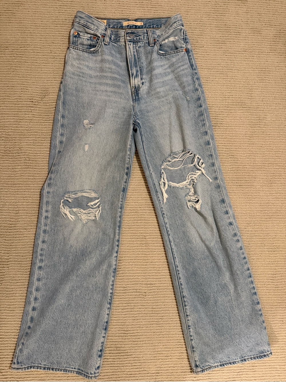 Levi’s Ribcage High Rise Jeans